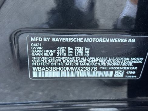 Used 2021 BMW 530i w/ Convenience Package image 33