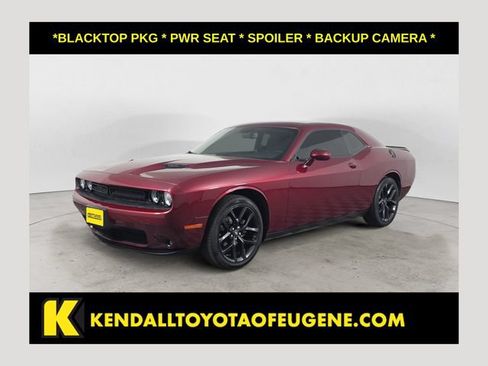 Used 2022 Dodge Challenger SXT w/ Blacktop Package RWD image 1