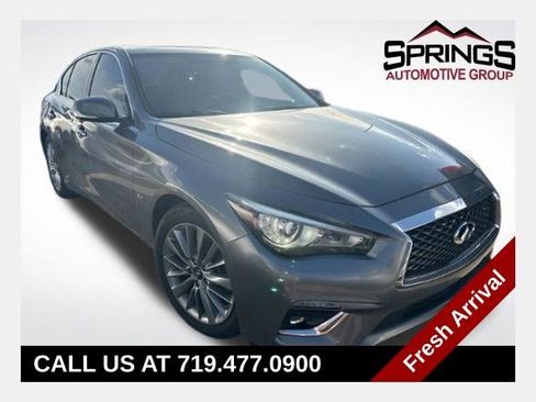 Used 2020 INFINITI Q50 Luxe AWD/4WD image 1