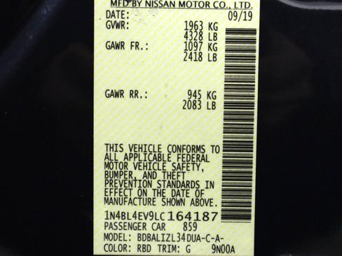 Used 2020 Nissan Altima 2.5 SL image 44