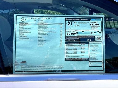 New 2026 Mercedes-Benz GLE 450 4MATIC image 17