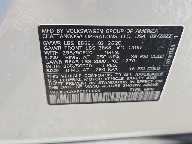 Used 2023 Volkswagen Atlas Cross Sport SE FWD image 24