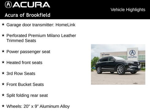 Certified 2023 Acura MDX SH-AWD w/ Technology Package image 20
