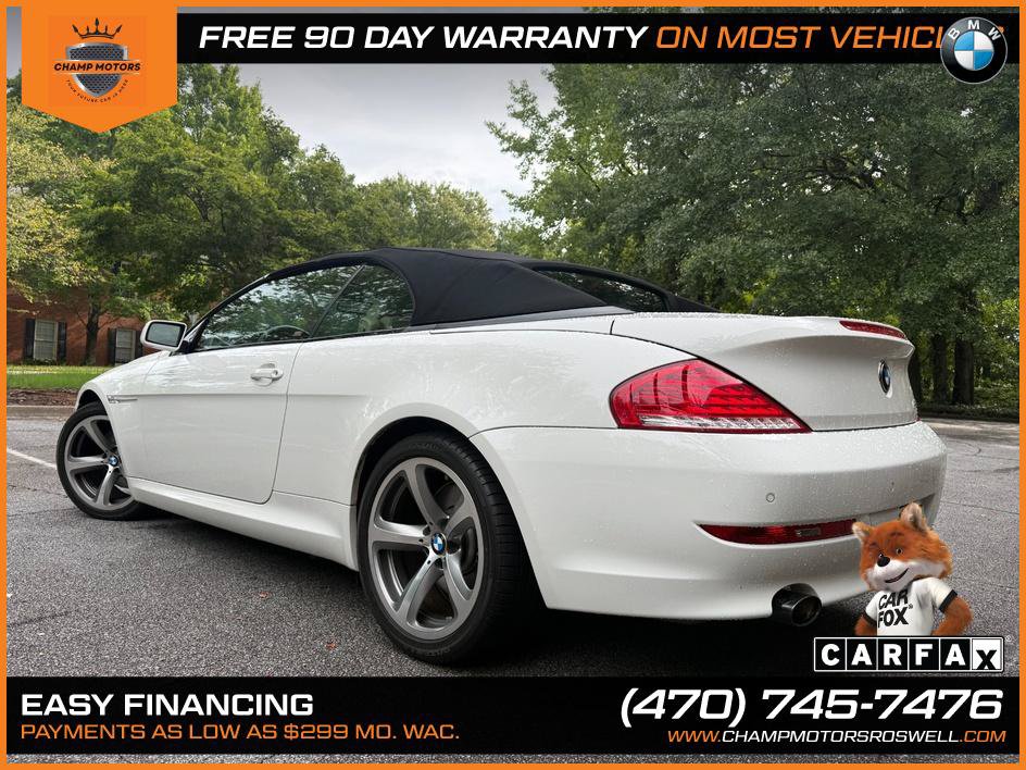 Used 2009 BMW 650i Convertible RWD image 12