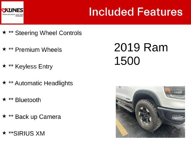 Used 2019 RAM 1500 Rebel AWD/4WD image 4