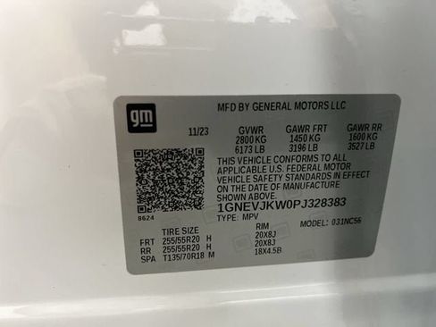 Certified 2023 Chevrolet Traverse RS AWD/4WD image 34