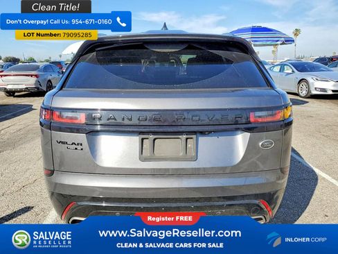 Used 2018 Land Rover Range Rover Velar R-Dynamic SE AWD/4WD image 8