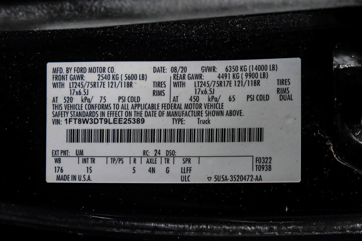 Used 2020 Ford F350 XL w/ STX Appearance Package AWD/4WD image 57