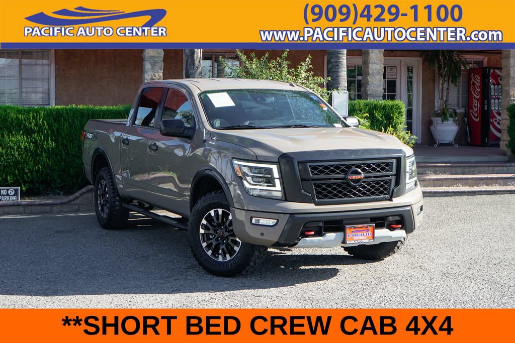 Used 2021 Nissan Titan PRO-4X w/ Pro-4x Utility Package AWD/4WD image 1