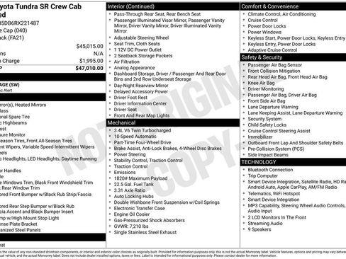Used 2024 Toyota Tundra SR AWD/4WD image 4