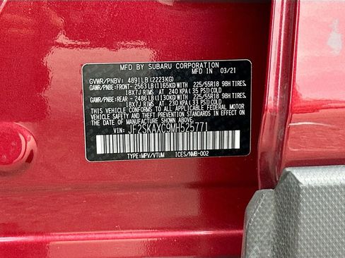 Used 2021 Subaru Forester Touring image 30