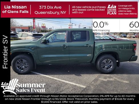 New 2026 Nissan Frontier SV w/ SV Convenience Package AWD/4WD image 9