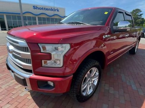 Used 2015 Ford F150 Platinum w/ Trailer Tow Package AWD/4WD image 5