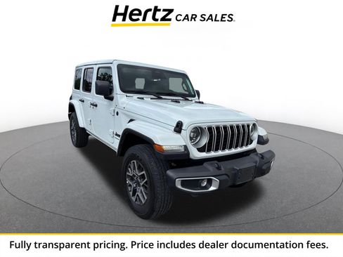 Used 2025 Jeep Wrangler Unlimited Sahara AWD/4WD image 1