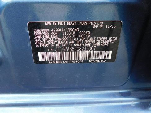 Used 2016 Subaru Impreza 2.0i Premium w/ Popular Package #1 image 33