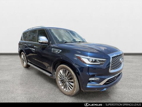 Used 2021 INFINITI QX80 Sensory w/ Cargo Package RWD image 6