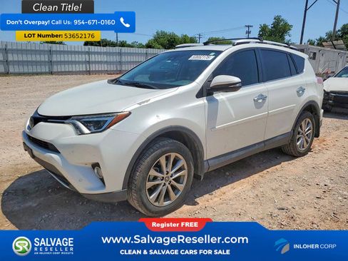 Used 2016 Toyota RAV4 Limited w/ Advanced Technology Package FWD image 1