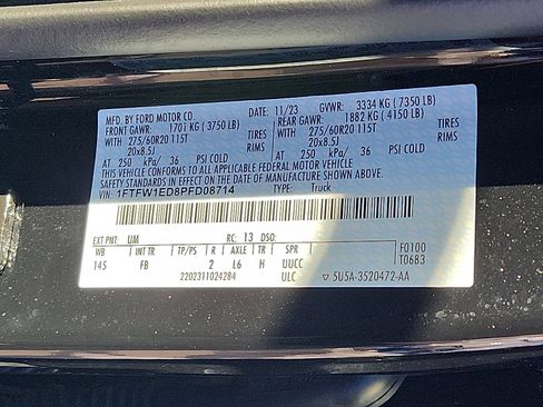 Used 2023 Ford F150 XLT w/ Equipment Group 302A High image 27