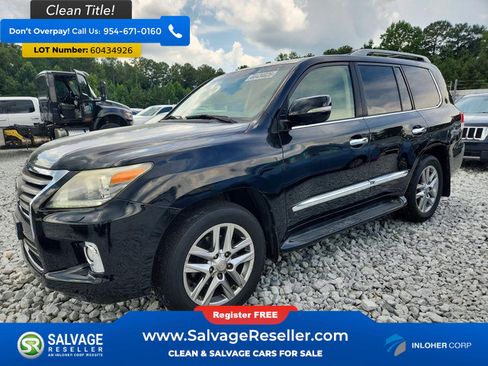Used 2013 Lexus LX 570 4WD w/ Luxury Pkg image 1