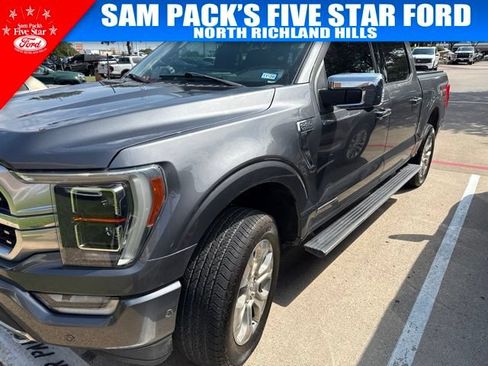 Used 2021 Ford F150 Platinum w/ Equipment Group 701A High AWD/4WD image 2