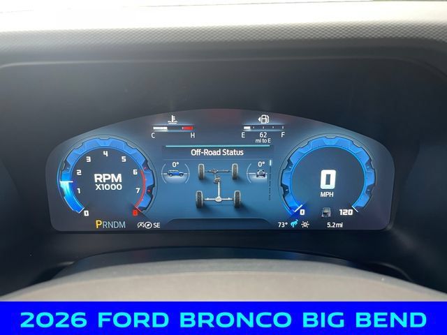 New 2026 Ford Bronco Big Bend w/ Black Diamond Package AWD/4WD image 2