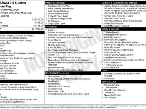 Used 2023 MAZDA MAZDA3 s image 15
