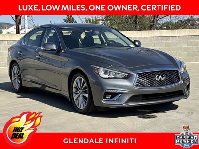 Certified 2023 INFINITI Q50 Luxe w/ Cargo Package