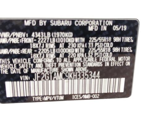 Used 2019 Subaru Crosstrek 2.0i Limited w/ Popular Package #3 AWD/4WD image 18