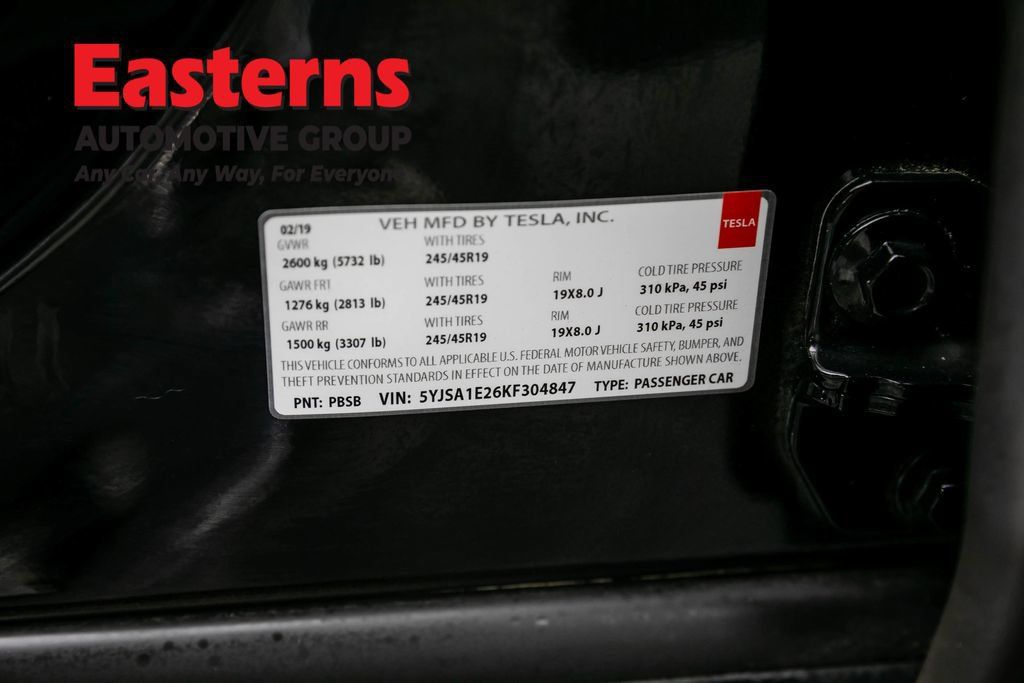 Used 2019 Tesla Model S 75D AWD/4WD image 31