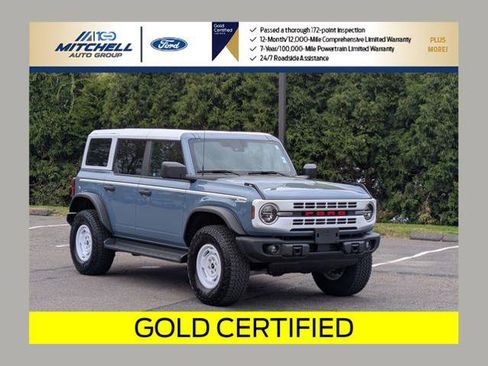 Certified 2025 Ford Bronco Heritage Edition AWD/4WD image 1