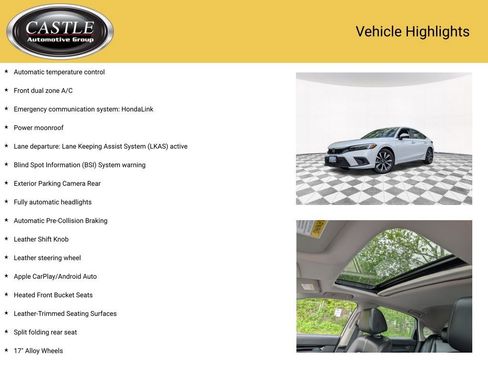 Used 2023 Honda Civic EX-L image 3