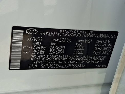 Used 2023 Hyundai Santa Fe Calligraphy w/ Cargo Package AWD/4WD image 29