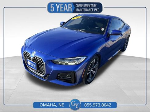 Used 2021 BMW 430i xDrive Coupe w/ M Sport Package image 1