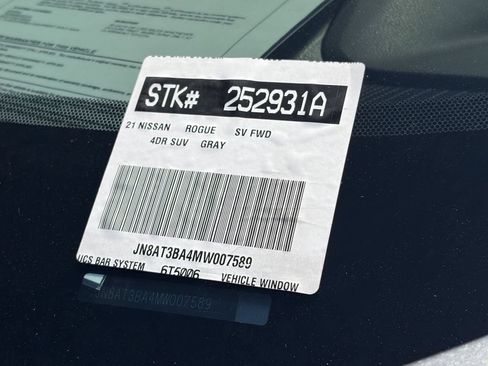 Used 2021 Nissan Rogue SV FWD image 39