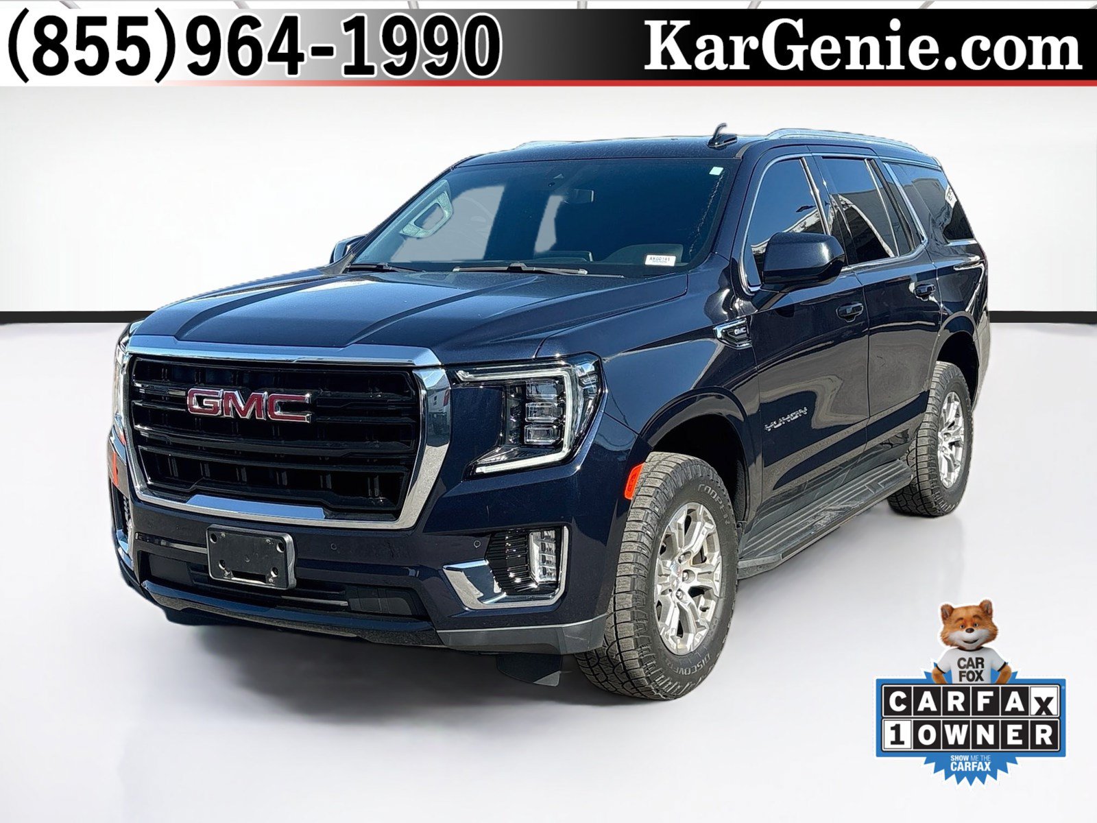 Used 2022 GMC Yukon SLE w/ Gmc Pro Safety Plus Package RWD image 1