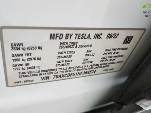 Used 2022 Tesla Model X AWD/4WD image 65