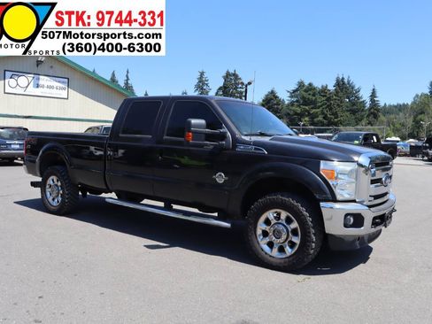 Used 2012 Ford F350 Lariat w/ Lariat Interior Pkg AWD/4WD image 11