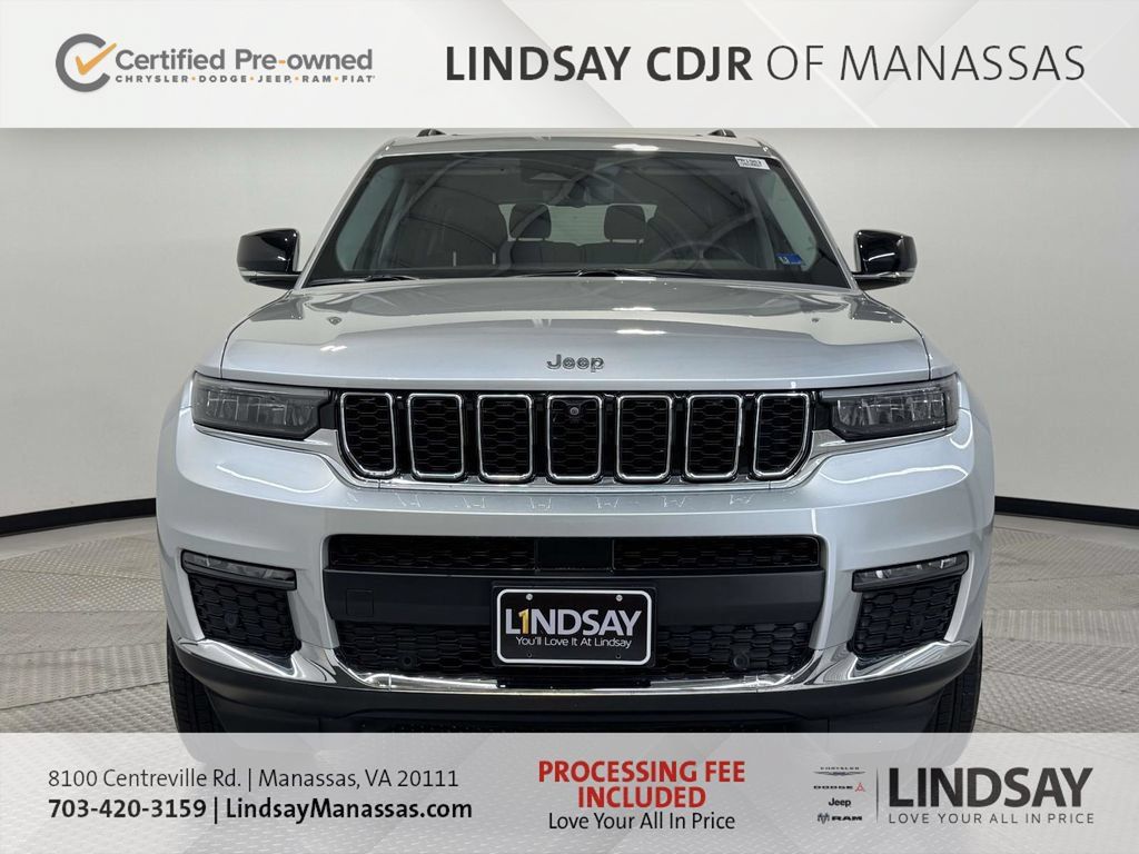 Certified 2023 Jeep Grand Cherokee L Limited w/ Luxury Tech Group II AWD/4WD image 3
