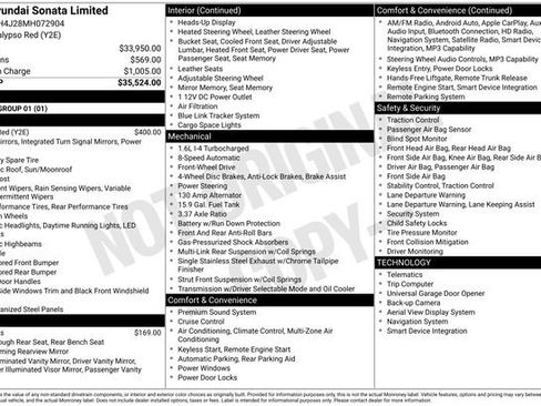 Used 2021 Hyundai Sonata Limited FWD image 15