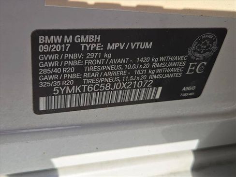 Used 2018 BMW X5 M AWD/4WD image 15