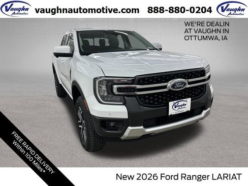 New 2026 Ford Ranger Lariat w/ Trailer Tow Package AWD/4WD image 1