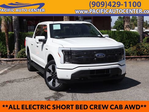 Used 2022 Ford F150 Lightning Platinum AWD/4WD image 1