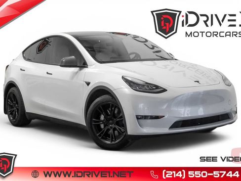 Used 2021 Tesla Model Y Long Range AWD/4WD image 1