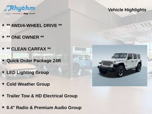 Used 2019 Jeep Wrangler Unlimited Rubicon AWD/4WD image 5