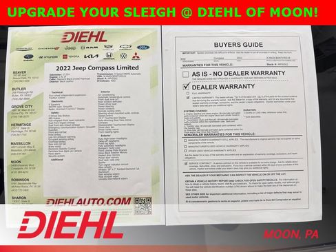 Certified 2022 Jeep Compass Limited image 8