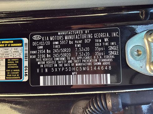 Used 2021 Kia Telluride SX w/ SX Prestige Package AWD/4WD image 39