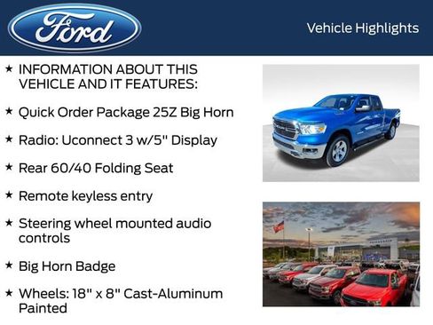 Used 2021 RAM 1500 Big Horn image 5