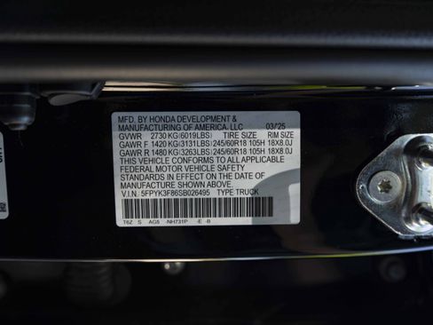 Used 2025 Honda Ridgeline Black Edition image 47