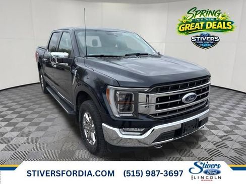Used 2021 Ford F150 Lariat w/ Equipment Group 502A High image 1
