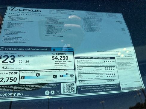 Used 2025 Lexus TX 350 AWD w/ Technology Package image 23